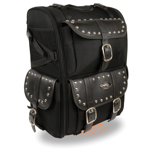 Milwaukee Performance SH673 X-Large Black Textile 2-Piece Studded Motorcycle Touring Pack Discount