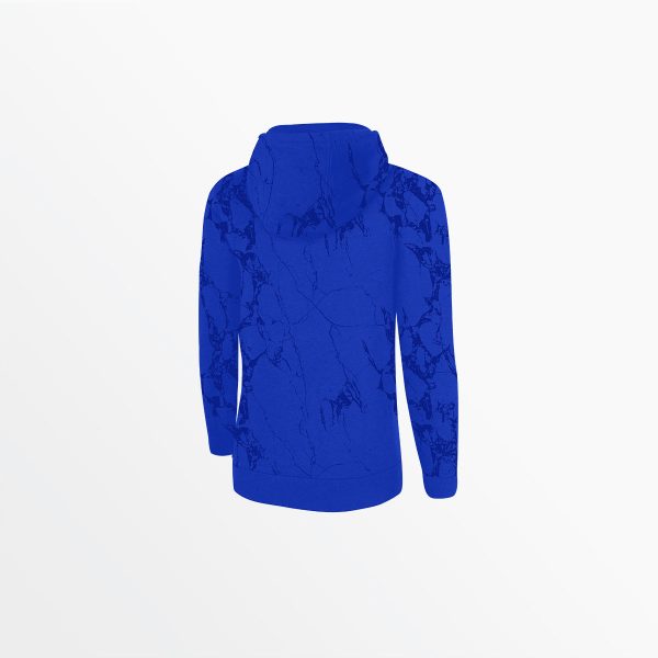 WOMEN S MARBLE FRENCH TERRY PULLOVER HOODIE Hot on Sale - Image 2