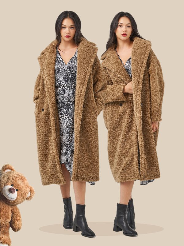 Teddy Bear Long Coat Jacket Online - Image 4