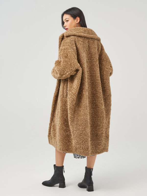 Teddy Bear Long Coat Jacket Online - Image 3